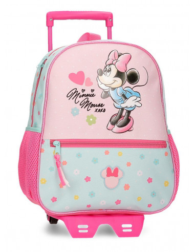 42322T1 MOCHILA ADAP 33CM. C/CARRO MINNIE IMAGINE